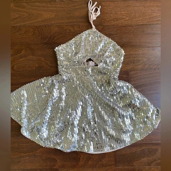 Majorelle Dress Women’s Small Blakely Mini Sequin - Picture 4 of 10